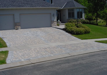 masonry driveway in Washington